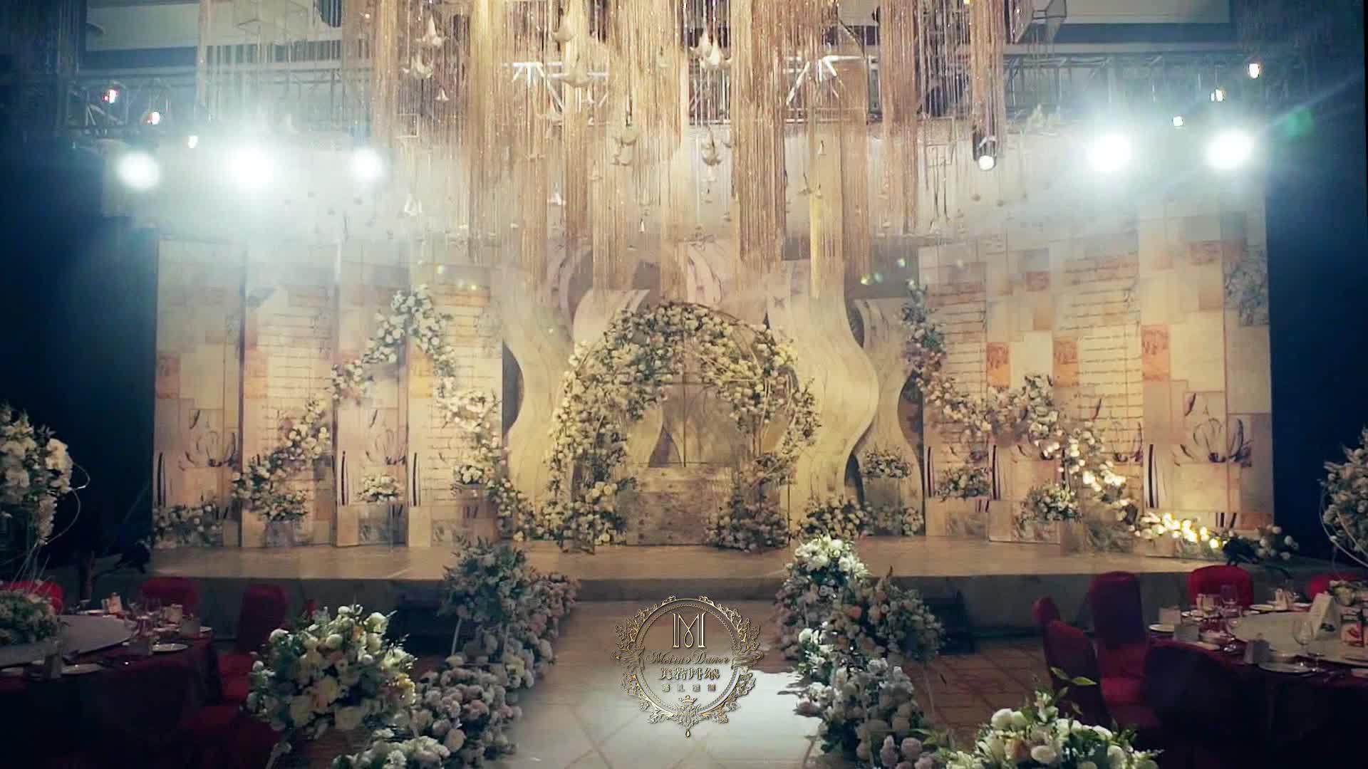 无锡美若丹尔/唯美梦幻香槟粉/繁花似锦/高端定制