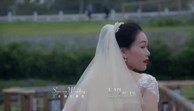 蓝色唯美婚礼【十八度相遇】