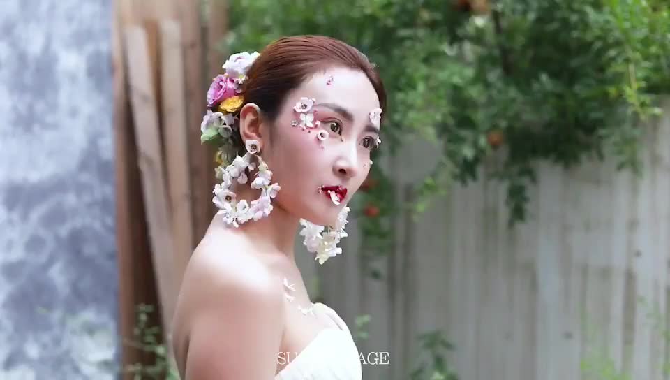 【鹿语樱花】叶子老师||婚礼全程跟妆