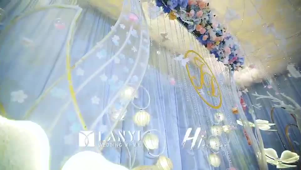 【初心】 蓝色梦幻小清新婚礼定制