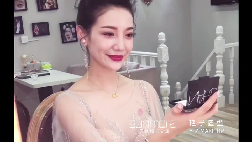 【闪慕婚纱.艳子造型】婚纱礼服三件套赠送新娘跟妆