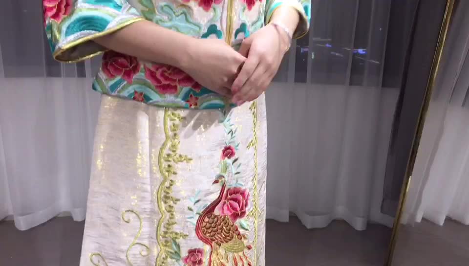 【超值三件套婚纱】主纱、出门纱、敬酒服