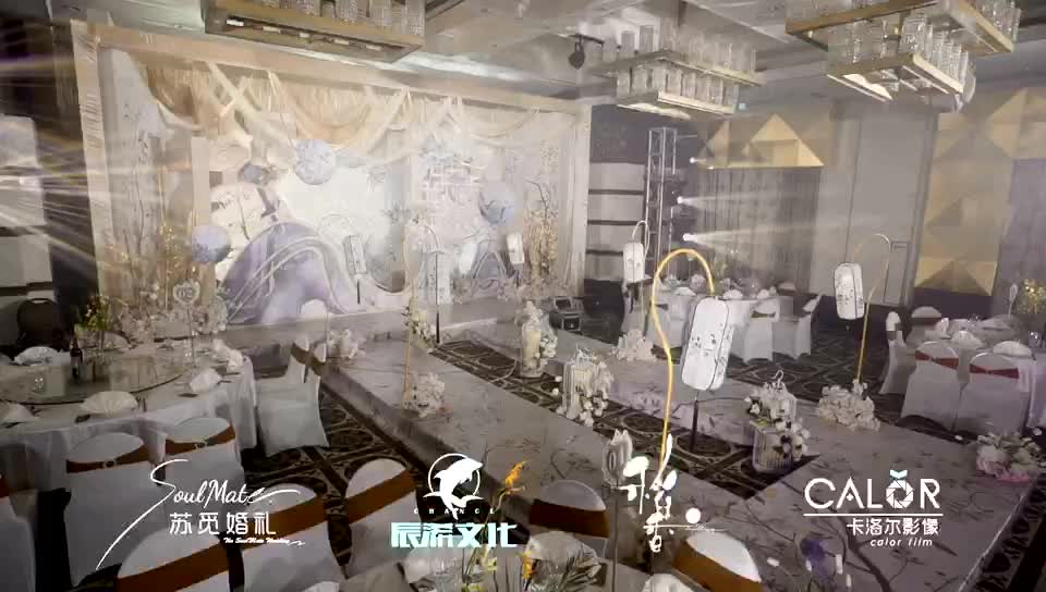 【苏觅婚礼】送即影即有含四大 香槟金新中式含鲜花