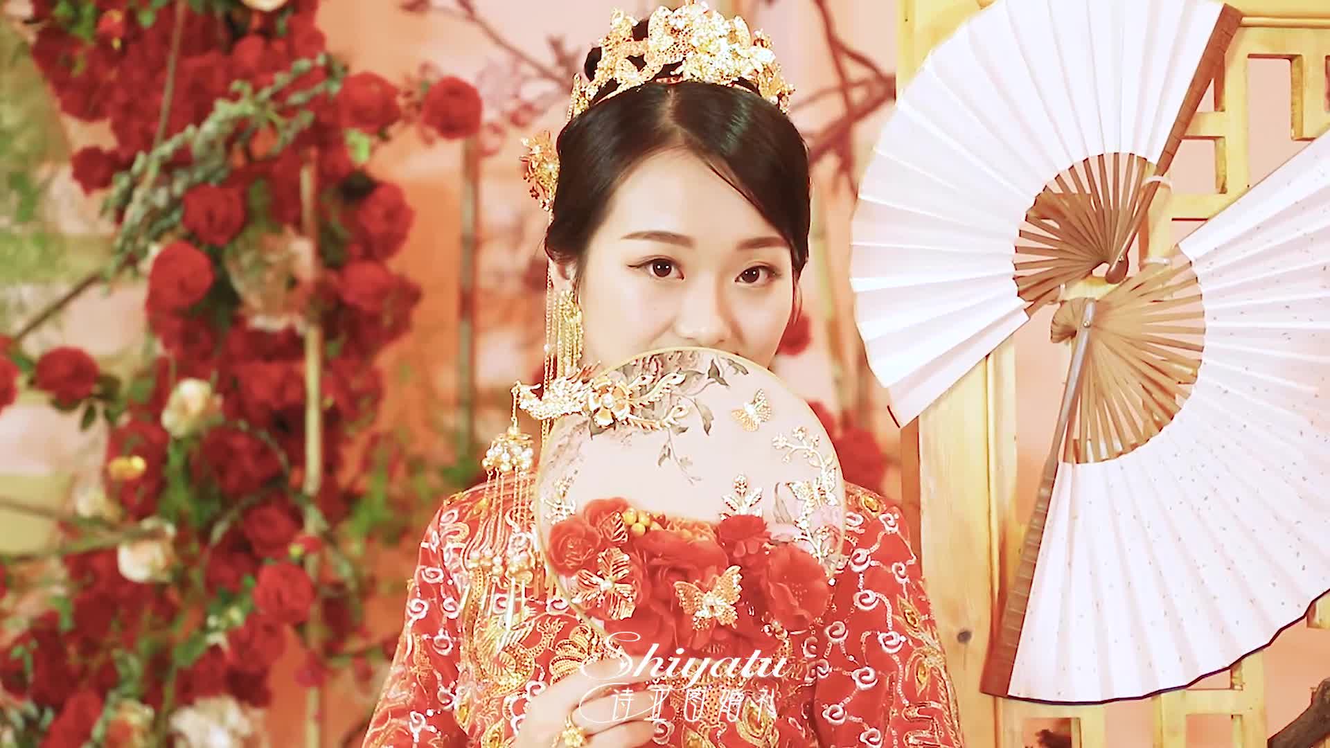 【中式婚礼】香槟搭红唯美中式