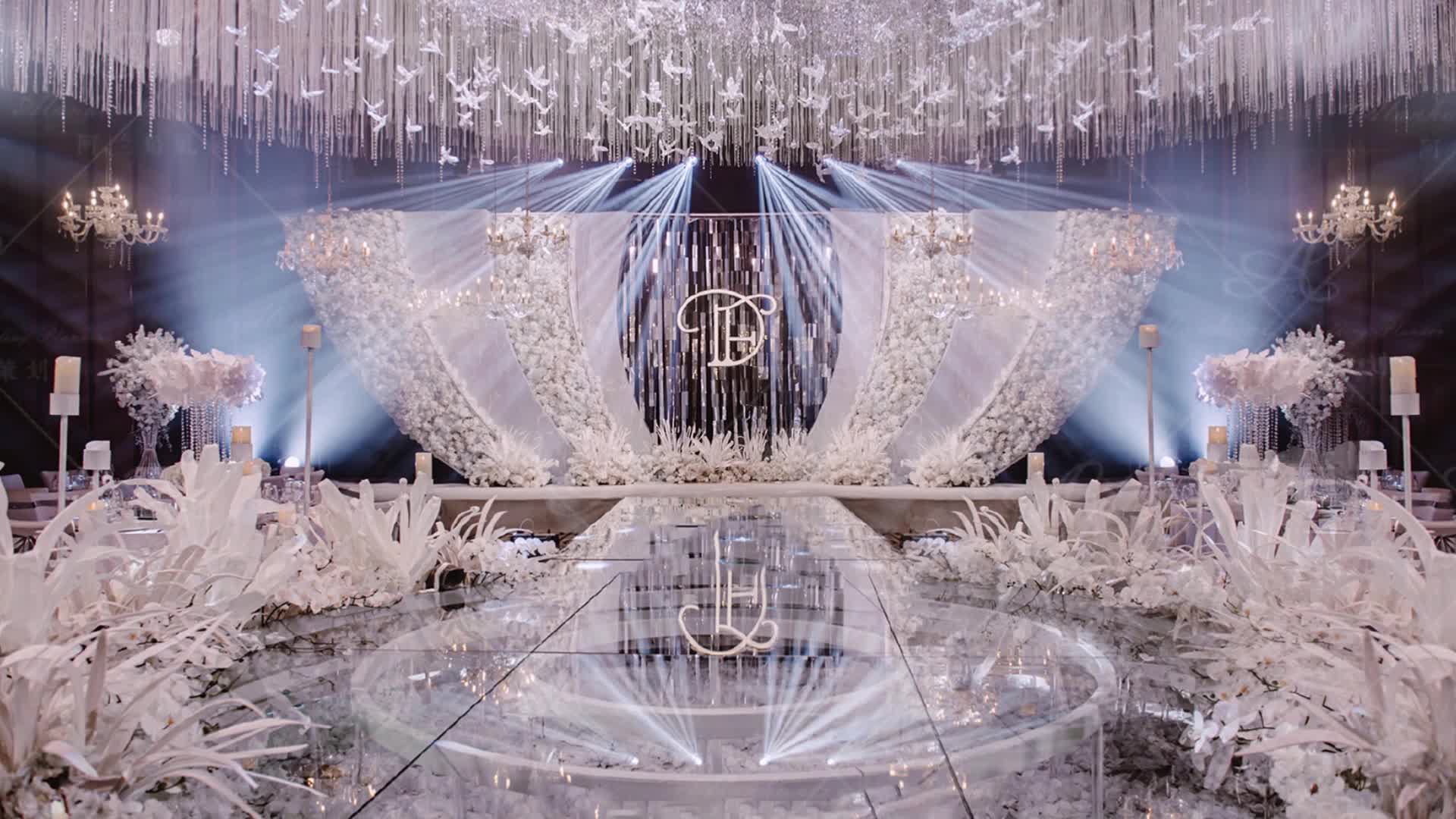 【ALAN婚礼策划】白色韩式清新欧式性价网红婚礼