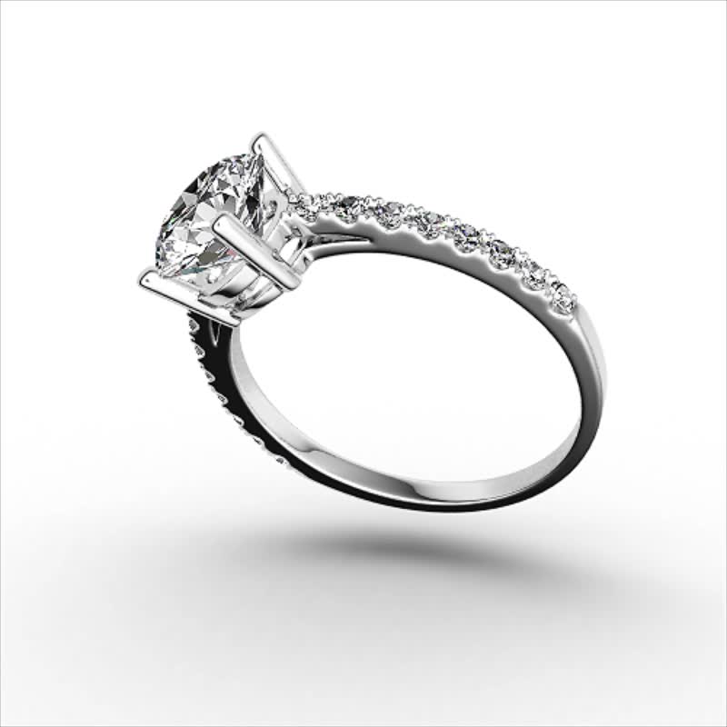 DAM-铂金PT950钻戒｜钻石交易中心