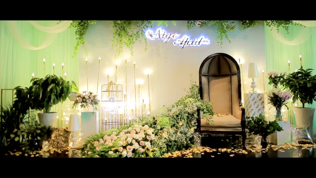 【丽宝原创】轻奢森系，清新简约的大气婚礼