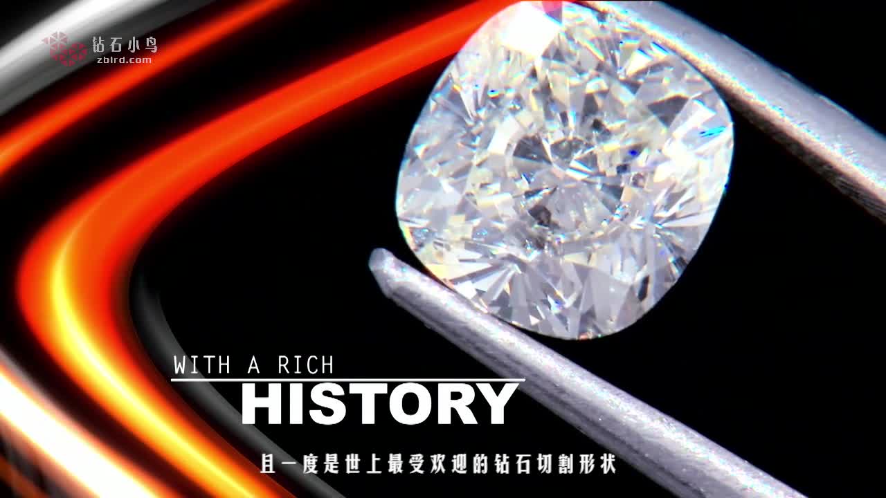 鉆石小鳥人氣輕奢款-能量鉆戒墊型鉆石