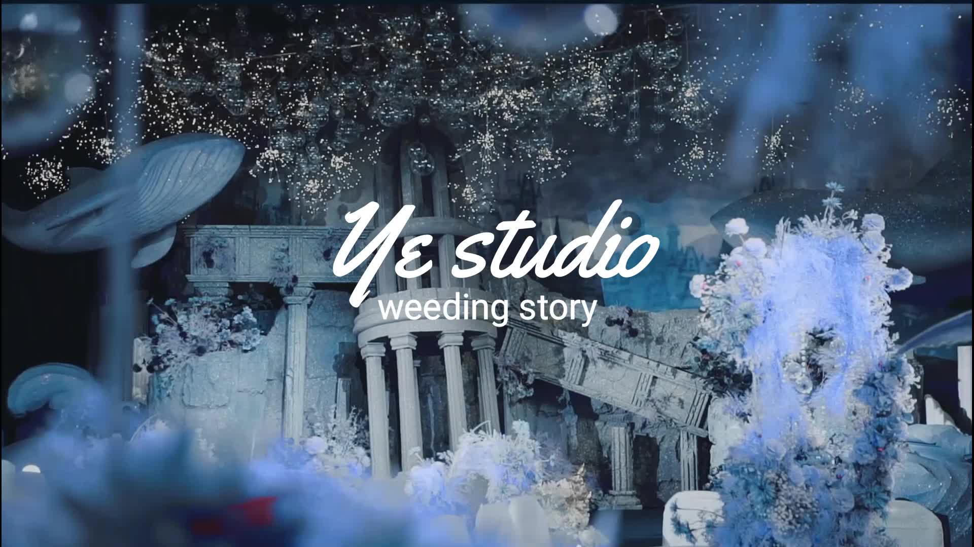 海洋系主题婚礼主持