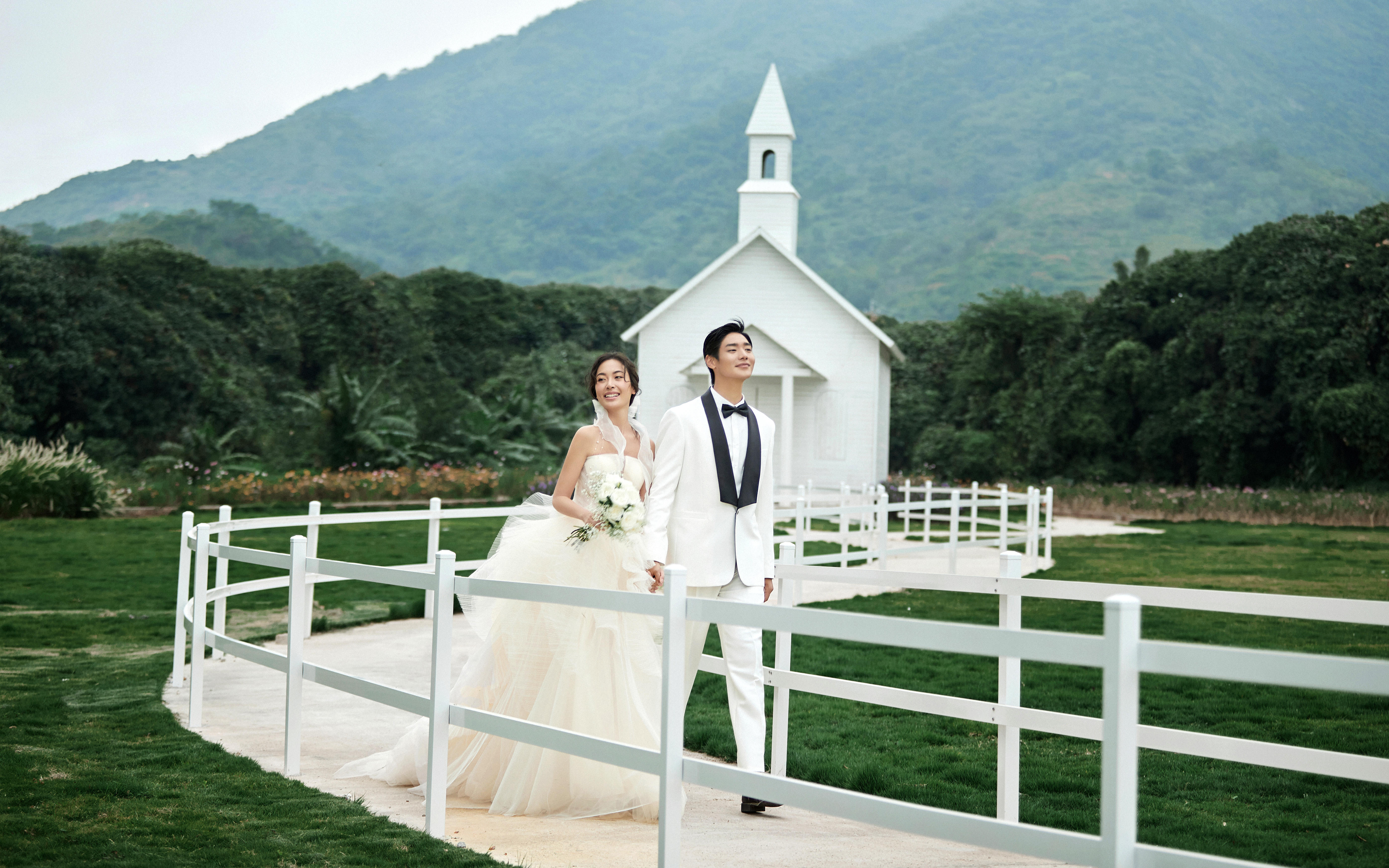 草坪自然风情自由的气息