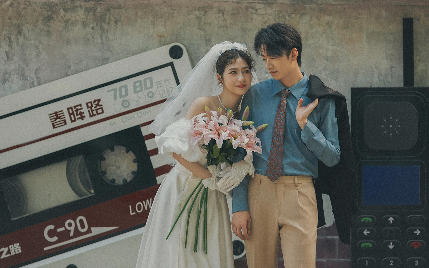 復(fù)古港風(fēng)婚紗照！yyds