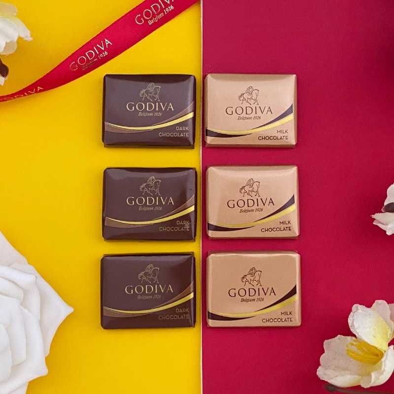 【大牌超低价】GODIVA/歌帝梵巧克力片装2粒4粒8粒结婚喜糖成品含糖果婚庆伴手礼